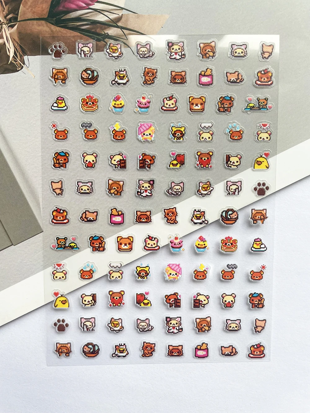 Pvc Super Mini Rilakkuma Poste - Nail Art review and price