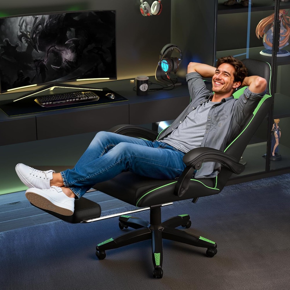 Gaming Chair with Massager and - Massage review and price