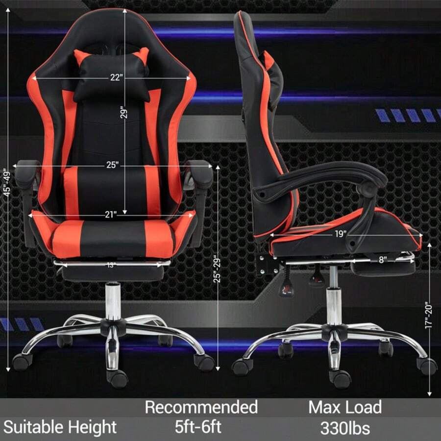 Gaming Chair With Massage Lumb - Massage review and price