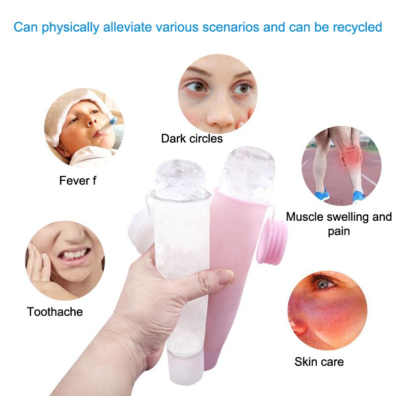 1PC Silicone Cube Tray Shape I - Face Ice Roller Puffiness review and price