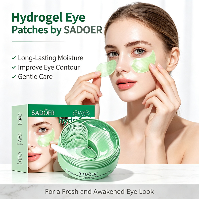 60pcs SADOER Centella Asiatica - Collagen Under Eye Patches review and price