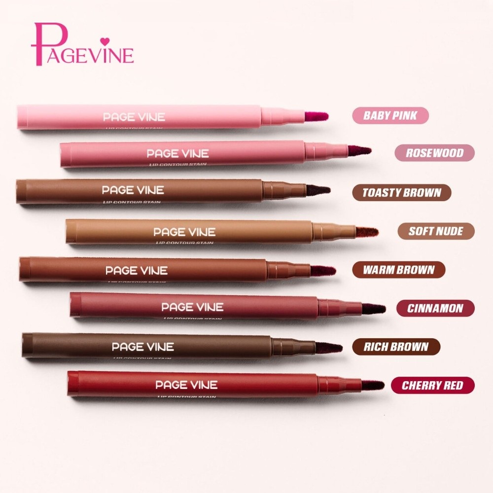 Velvet Brown Lip Liner Pencil  - Matte Velvet Lip Tint Long Lasting review and price
