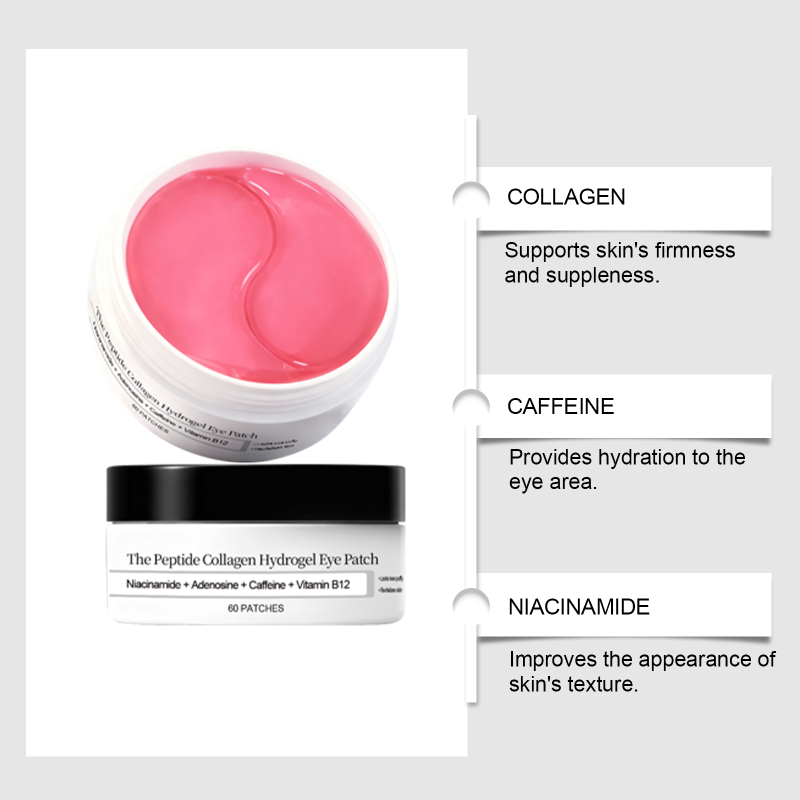 Collagen Eye Mask, Hydrating U - Collagen Under Eye Patches review and price